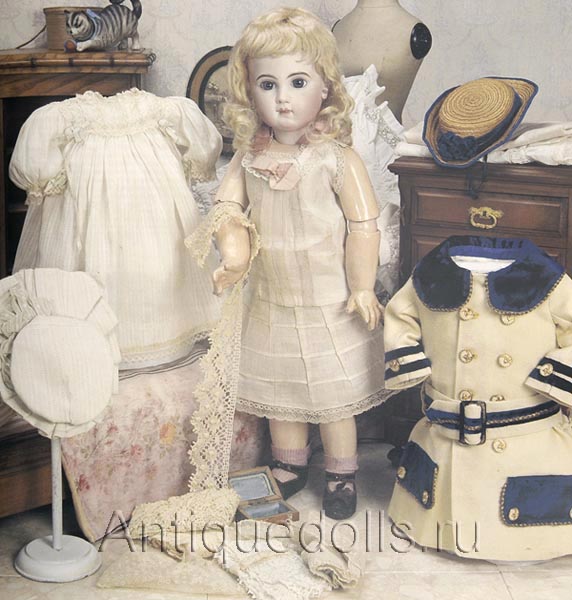 Одежда для французской куклы конца XIX века